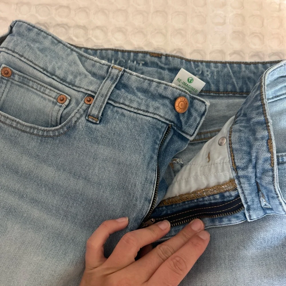 J. Crew Women's Light Blue Straight Leg Jeans